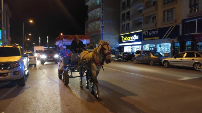 Develi’de Fayton Turları Yeniden Başladı