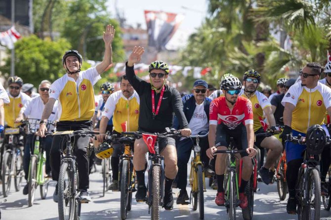Kleopatra Bisiklet Festivali Başladı