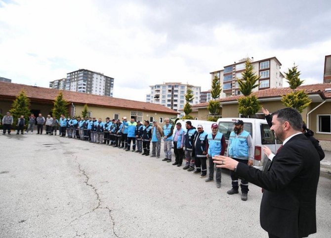 Pursaklar Belediyesinde Bayramlaşma Heyecanı