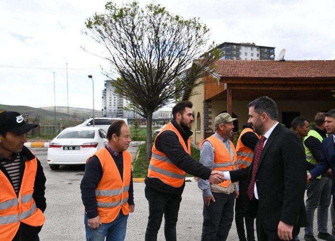 Pursaklar Belediyesinde Bayramlaşma Heyecanı