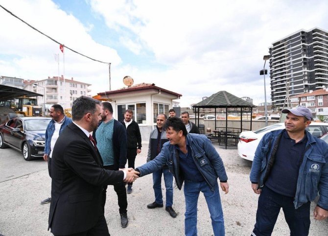 Pursaklar Belediyesinde Bayramlaşma Heyecanı