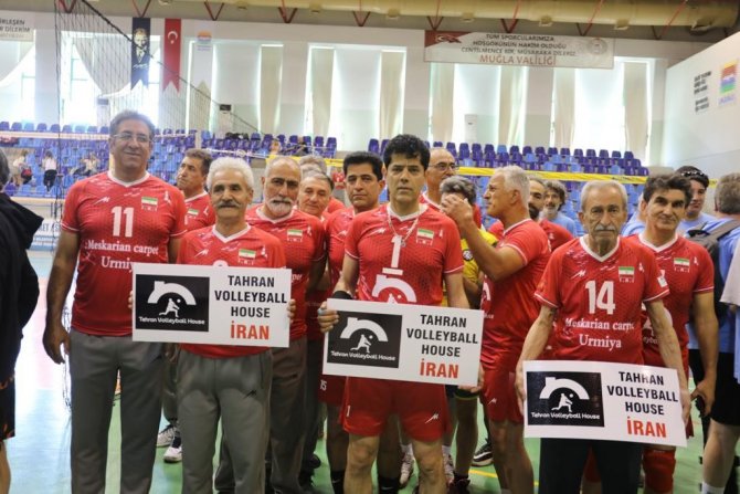 Veteran Voleybolcular Marmaris’te