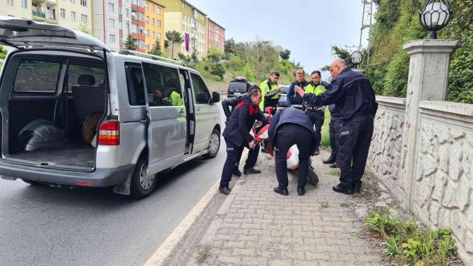 Zonguldak’ta Trafik Kazası: 1 Yaralı