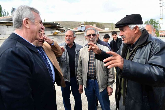 Mansur Yavaş Haymana’da Vatandaşlarla Buluştu
