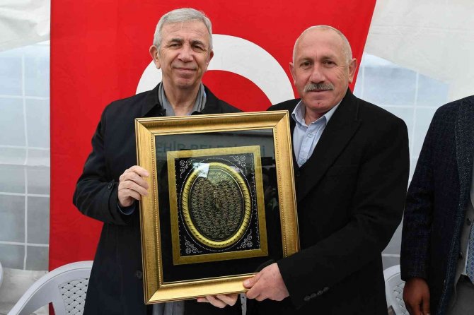 Mansur Yavaş Haymana’da Vatandaşlarla Buluştu