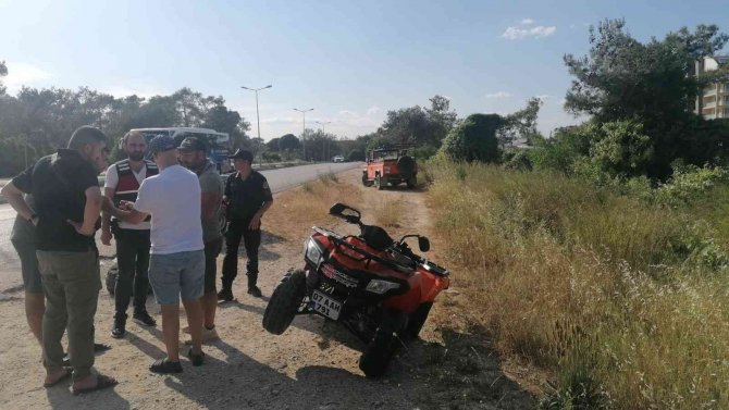 Atv Kazasında Fransız Anne Ve Kız Ölümden Döndü