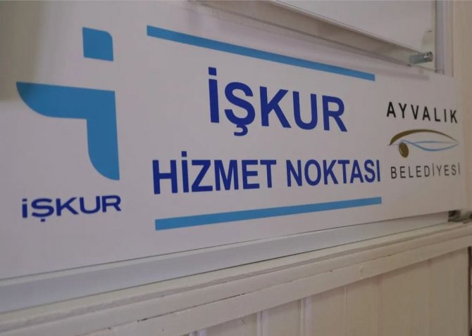 Ayvalık Belediyesi’nden İ̇şkur Hizmet Noktası