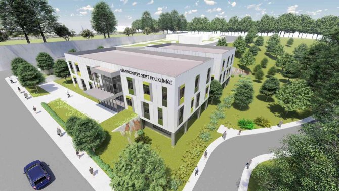 Başakşehir’de Güvercintepe Semt Polikliniği’nde Çalışmalar Sürüyor