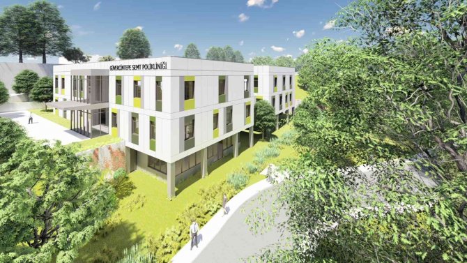 Başakşehir’de Güvercintepe Semt Polikliniği’nde Çalışmalar Sürüyor