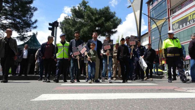 Bingöl’de “Yayalar İçin 5 Adımda Güvenli Trafik” Uygulaması Yapıldı