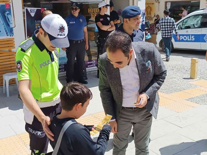 Datça’da Güvenli Trafik Anlatıldı
