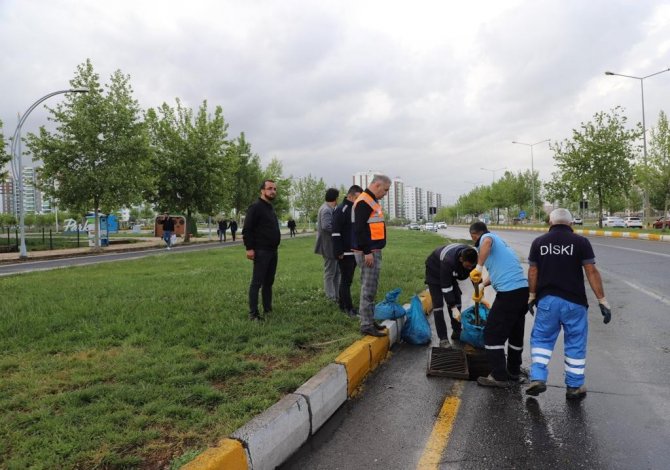Di̇ski̇’de Yağmur Mesaisi
