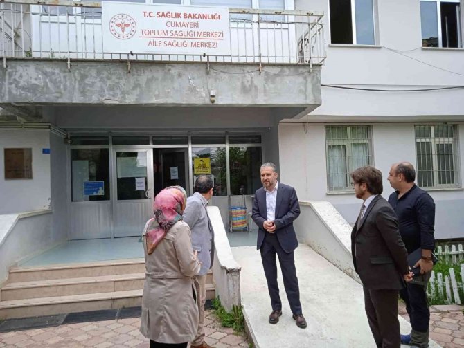 Sağlık Müdürü Yılmaz’ın İlçe Ziyaretleri Devam Ediyor