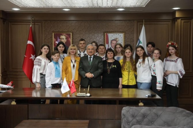 Ukraynalı Öğrenciler Ordu’da