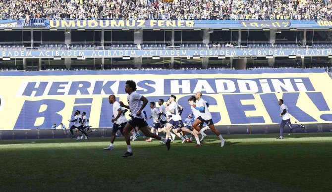 Fenerbahçe’den 20 Bin Kişilik Antrenman