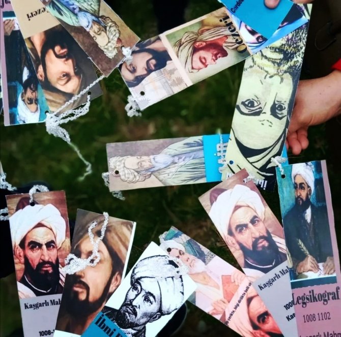 Gediz’de Öğrenciler Türk Müslüman Bilim Adamlarını Tanıttılar