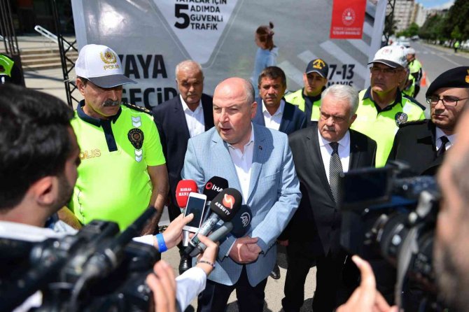 Yayalar İçin Trafik Denetimi Yapıldı