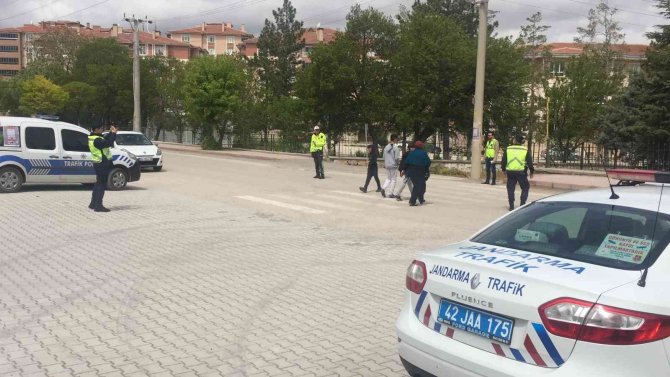 Kulu’da “Yayalar İçin 5 Adımda Güvenli Trafik" Uygulaması Yapıldı