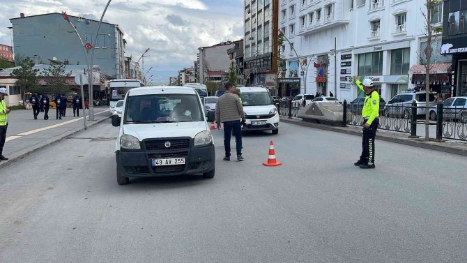 Muş’ta "Karayolu Trafik Haftası" Denetimi Yapıldı
