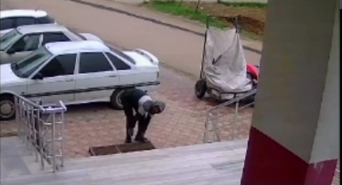 Mazgal Hırsızlığı Kamerada