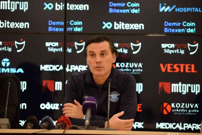 Montella: "Demek Ki Avrupa’ya Gitmeye Hazır Değiliz"