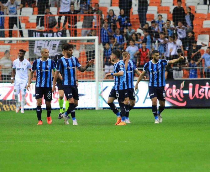 Spor Toto Süper Lig: Adana Demirspor: 1 - Aytemiz Alanyaspor: 1 (İ̇lk Yarı)