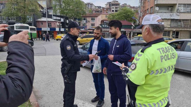 Alaplı’da“yayalar İ̇çin 5 Adımda Güvenli Trafik” Etkinliği