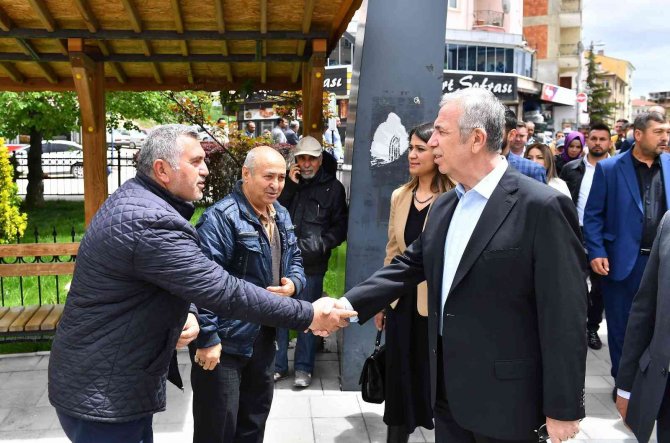 Mansur Yavaş İlçe Ziyaretlerine Akyurt İle Devam Etti