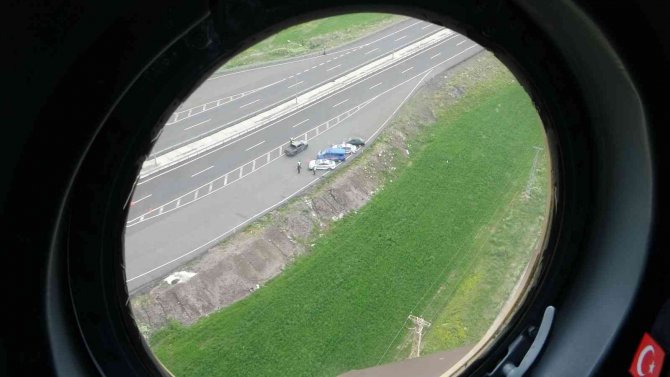 Jandarma Hem Trafiği Hem De Sit Alanlarını Havadan Denetledi