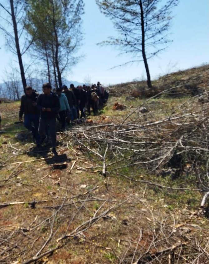 Muğla’da 55 Düzensiz Göçmen Yakalandı