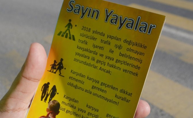 Kütahya Tavşanlı’da “Yayalar İ̇çin 5 Adımda Güvenli Trafik"