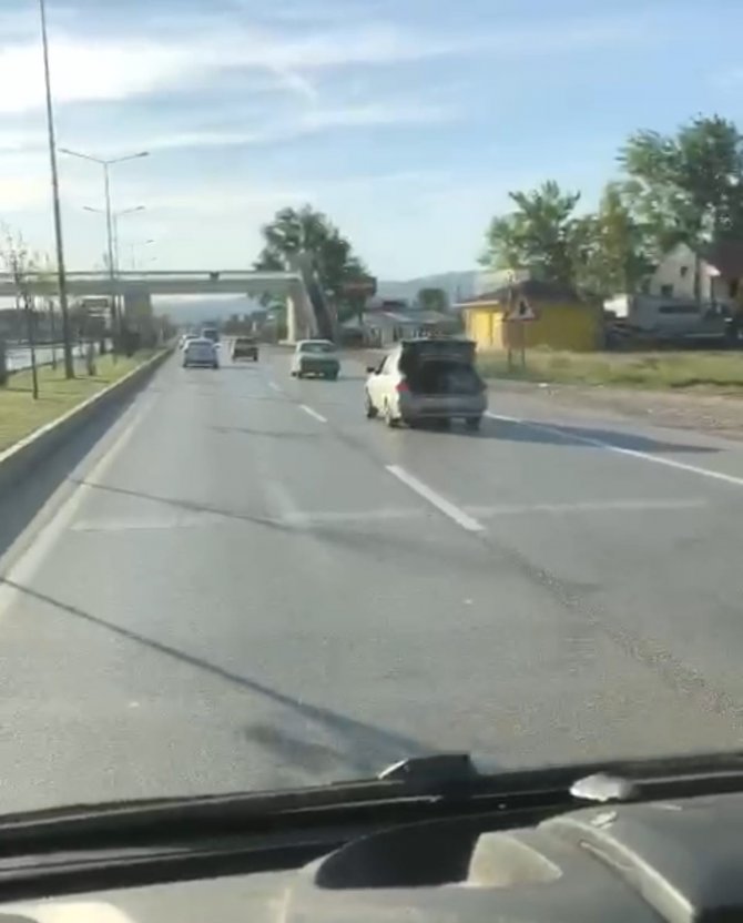 Bursa’da Bagajda Tehlikeli Yolculuk