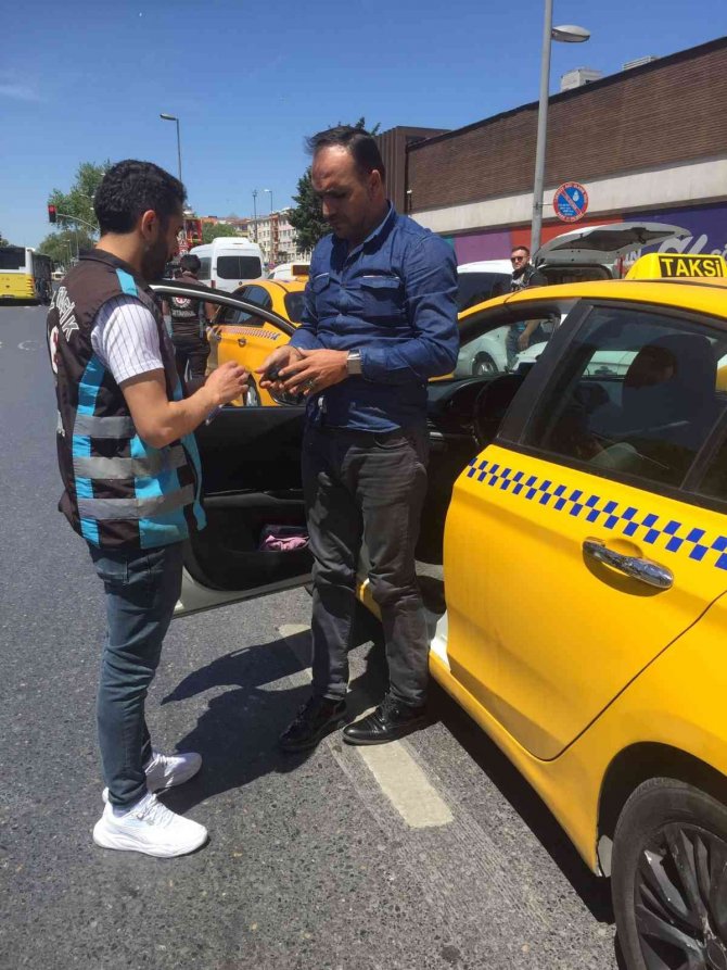 İ̇stanbul’da Kurallara Uymayan Taksicilere Ceza Yağdı