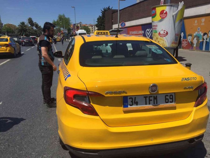 İ̇stanbul’da Kurallara Uymayan Taksicilere Ceza Yağdı