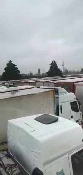 Türk Tır Sürücülerinin Gürcistan İsyanı