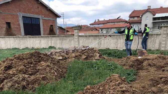 Kütahya’da İlaçlama Sezonu Başladı