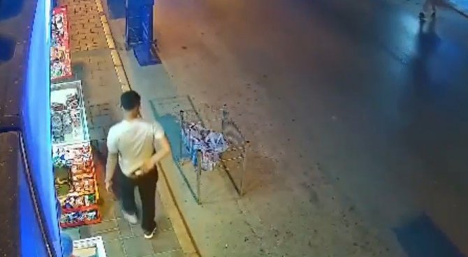 Tütüncüye Silahlı Saldırı Kamerada