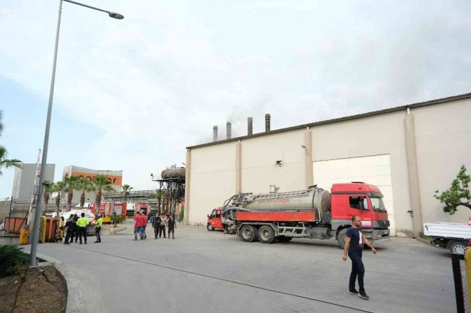 Manisa Osb’de Fabrika Yangını