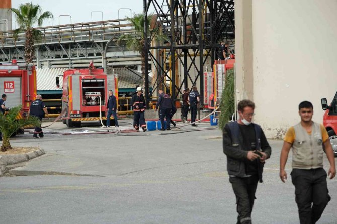 Manisa Osb’de Fabrika Yangını