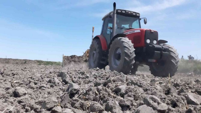 Çiftçilerin ’Beyaz Altın’ Mesaisi Başladı