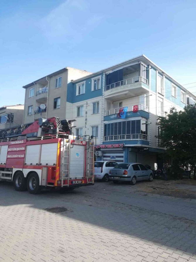 Tekirdağ’da Ev Yangını