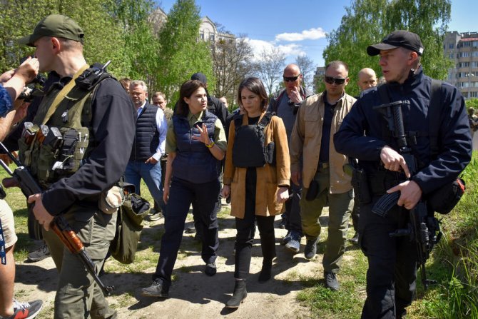 Almanya Dışişleri Bakanı Baerbock’tan Ukrayna Ziyareti