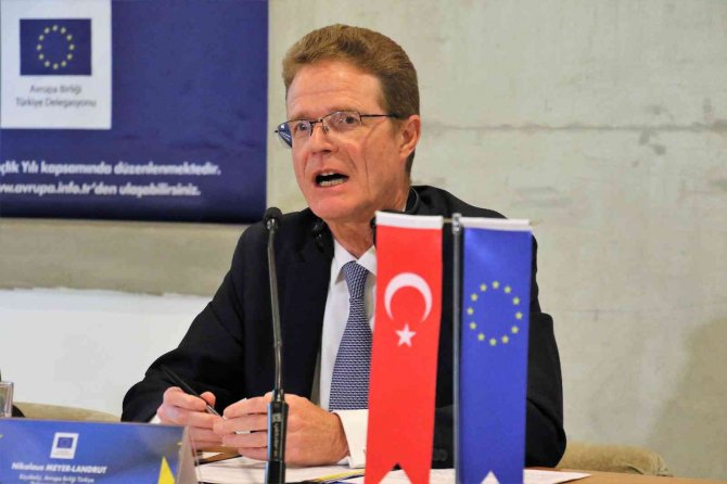 Ab Türkiye Delegasyonu Başkanı Meyer-landrut: "Rusya’nın Ukrayna’ya Açtığı Savaş, Özgürlüklere Karşı Açılmış Bir Savaştır"