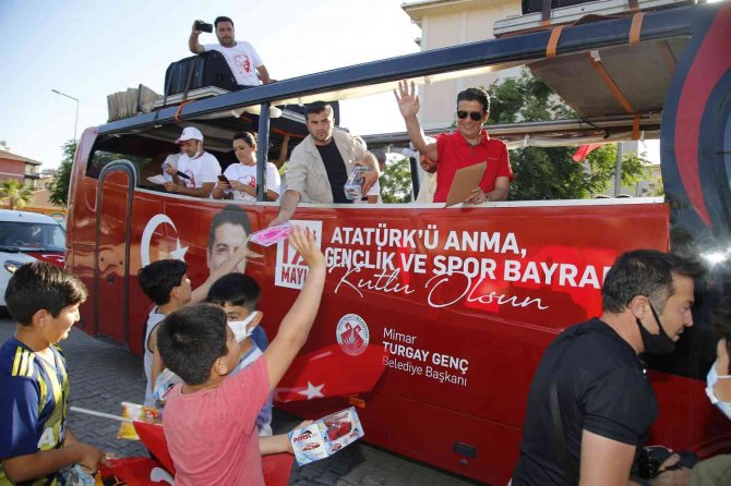 Döşemealtı’nda 19 Mayıs Heyecanı Başladı