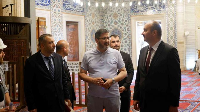 Selimiye Camisi Restorasyon Çalışmaları