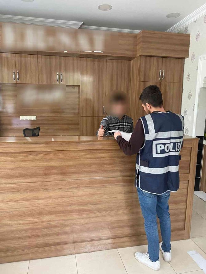 Erzincan’da Günübirlik Kiralanan Evlerde Denetim
