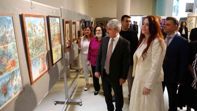 "Çiçeklerin Dilinden Geleceğe Miras" Sergisi Hatay’da Açıldı