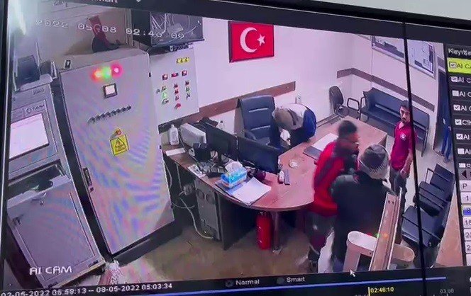Hatay’da Silahlı Gasp Kamerada