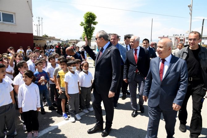 Vali Su, ‘Polis Amca Trafik Eğitim Parkı’nın Açılışını Yaptı