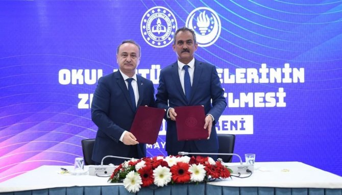 Meb İle Ted Arasında “Okul Kütüphanelerinin Zenginleştirilmesi” Protokolü İmzalandı